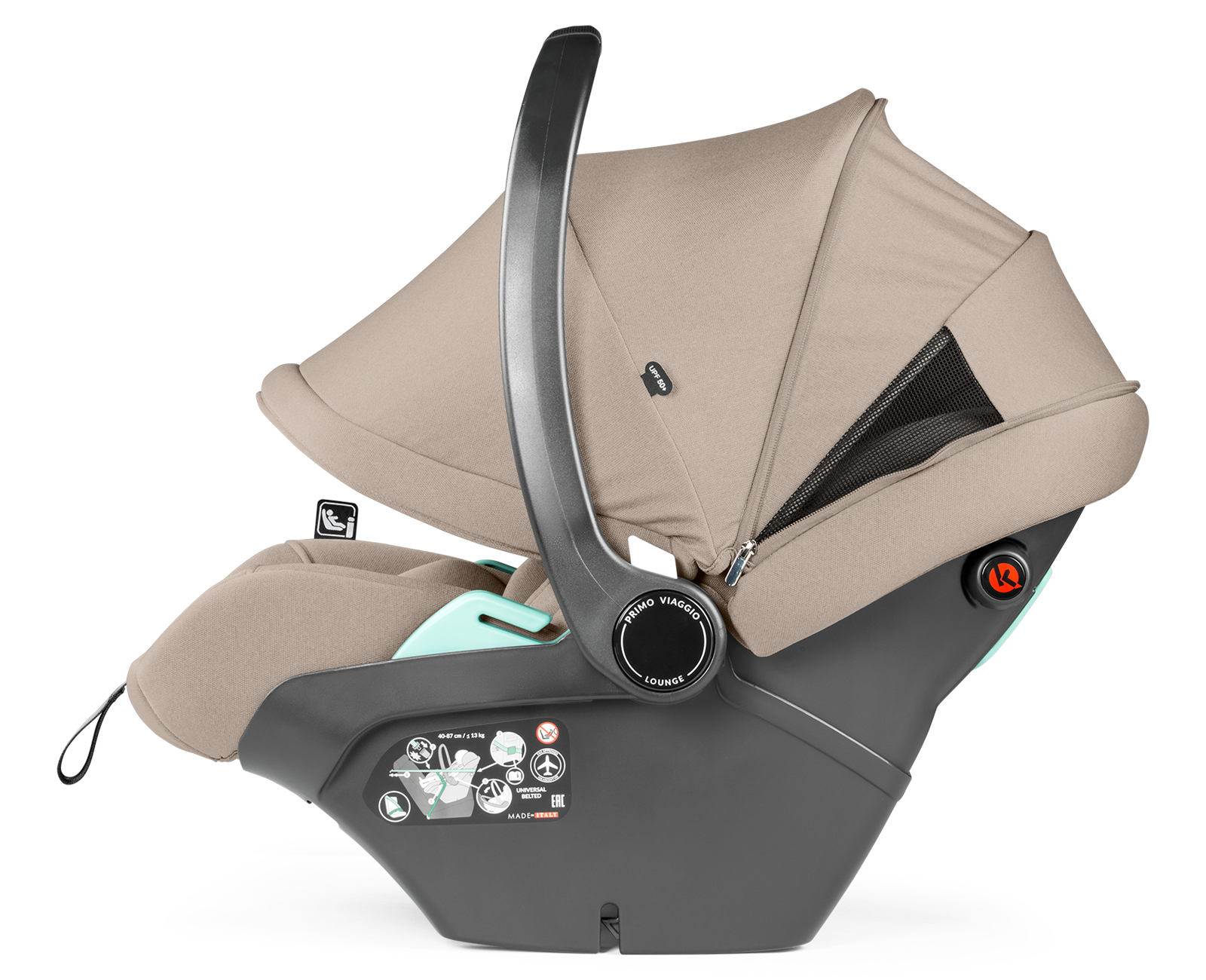 PEG PEREGO – Trio City Loop Pro Pine Bark con Navicella Pop Up e Seggiolino Auto Lounge - immagine 13