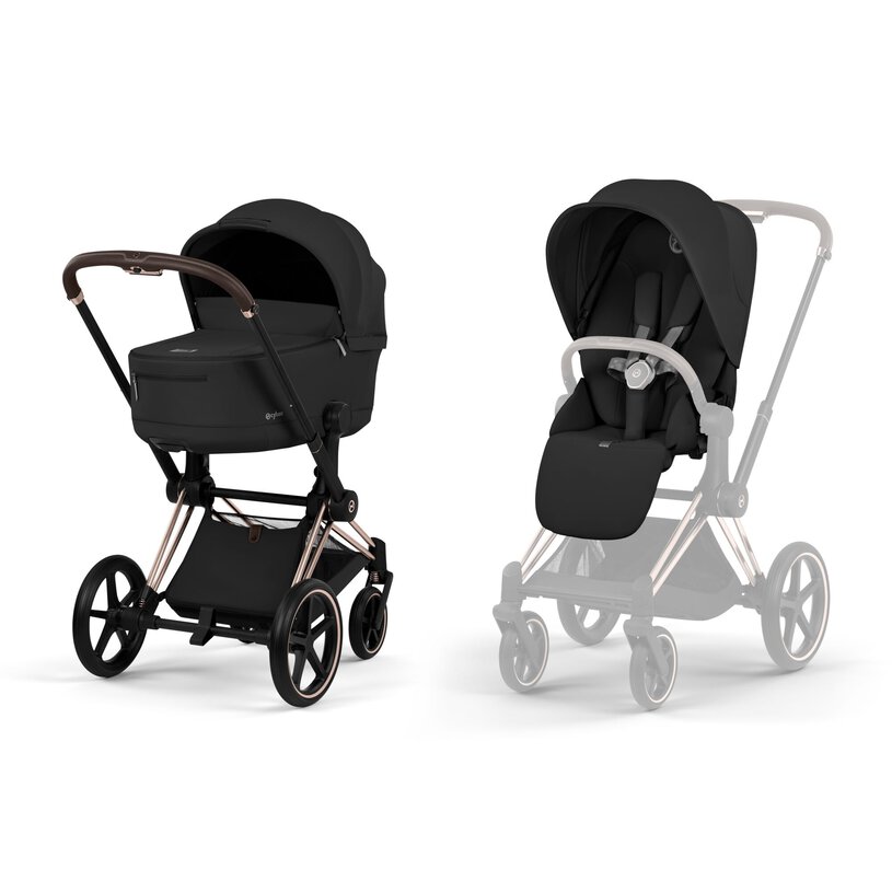 CYBEX PLATINUM - Duo E-Priam Comfort Telaio Rosegold 2026