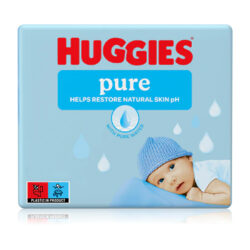 HUGGIES - Salviette Pure 10 Pacchi da 56 pezzi (560 pezzi)