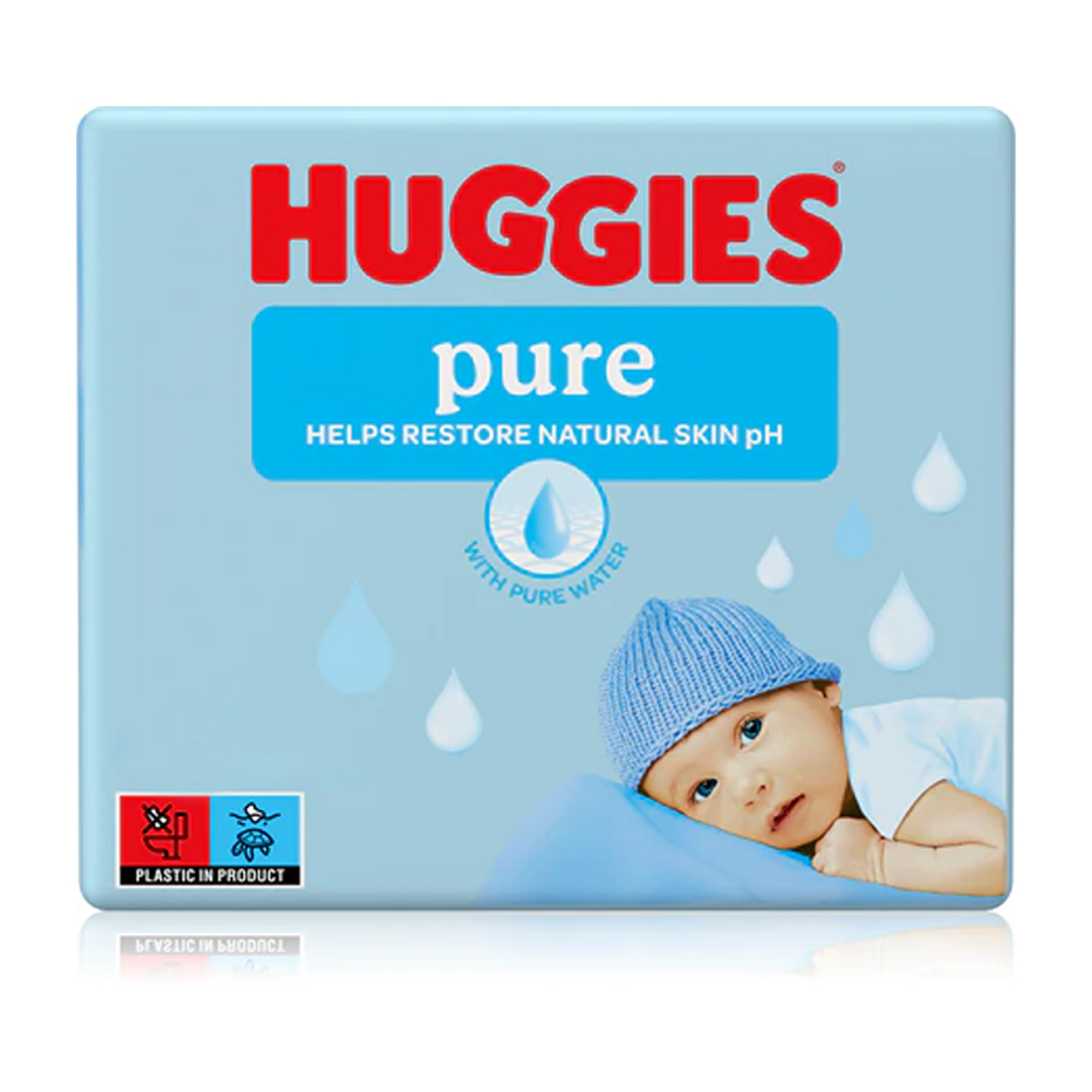 HUGGIES – Salviette Pure 10 Pacchi da 56 pezzi (560 pezzi)