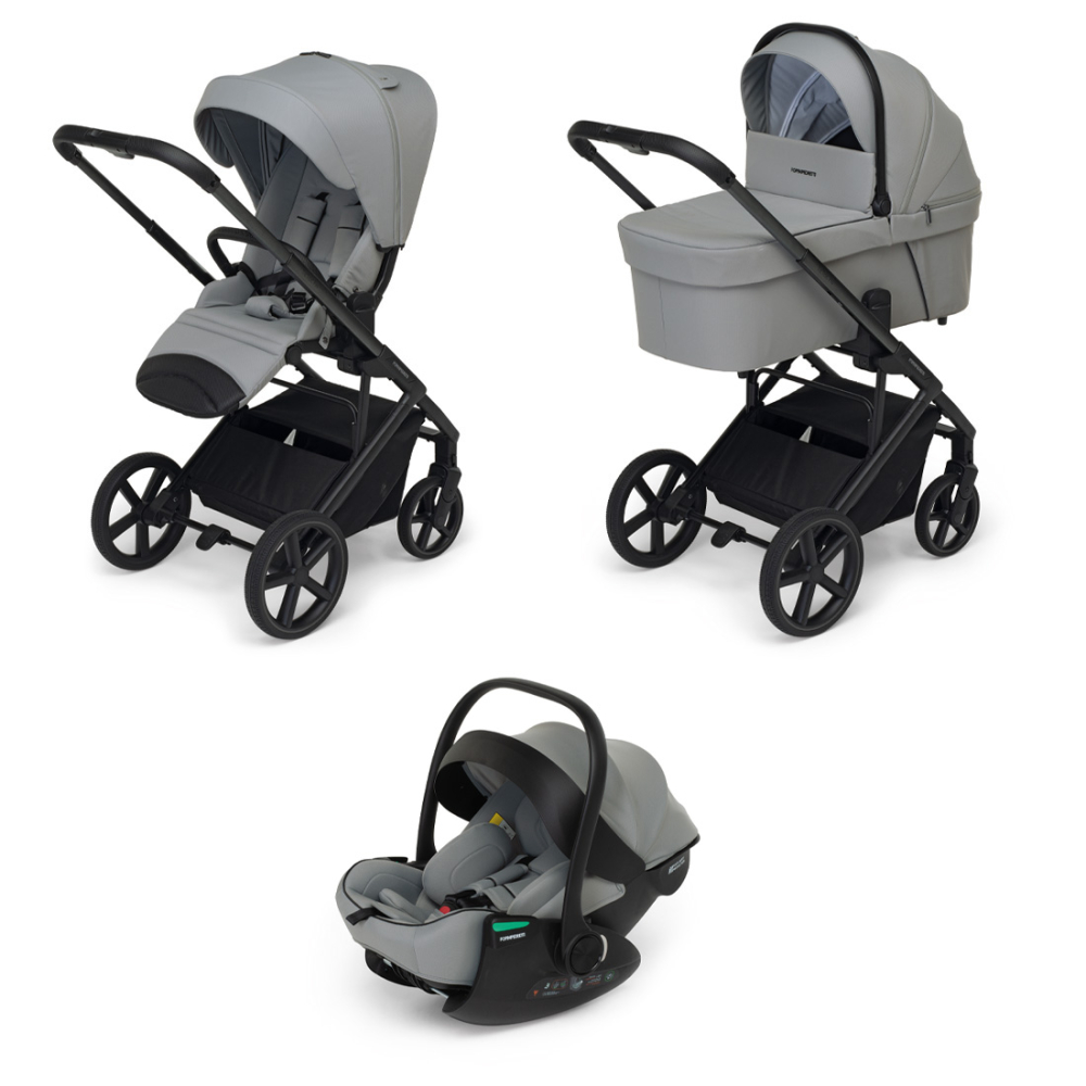 FOPPAPEDRETTI - Trio Tic Toc Pro Ice con Seggiolino Auto Disk Infant Rekline