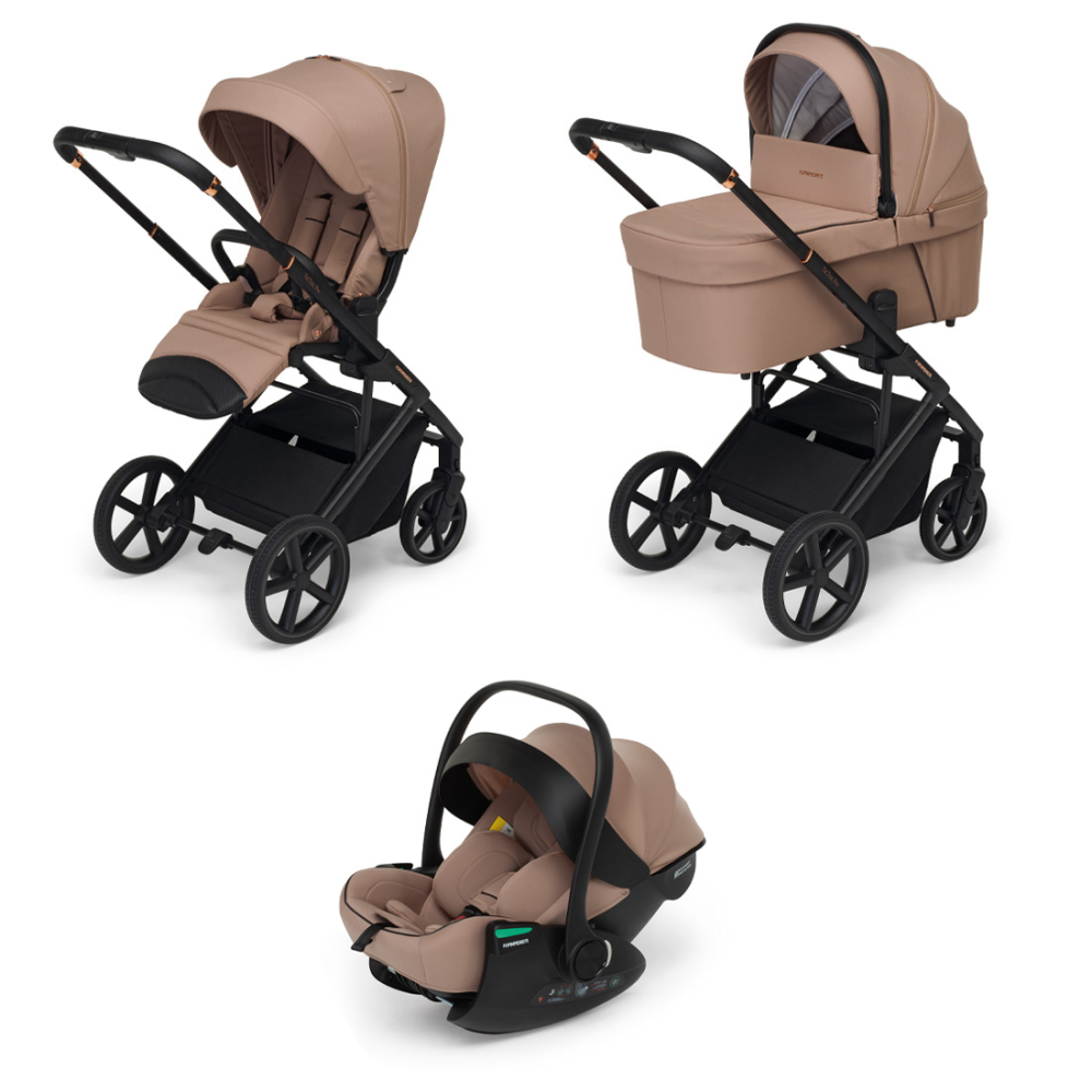 FOPPAPEDRETTI – Trio Tic Toc Pro Gold con Seggiolino Auto Disk Infant Rekline