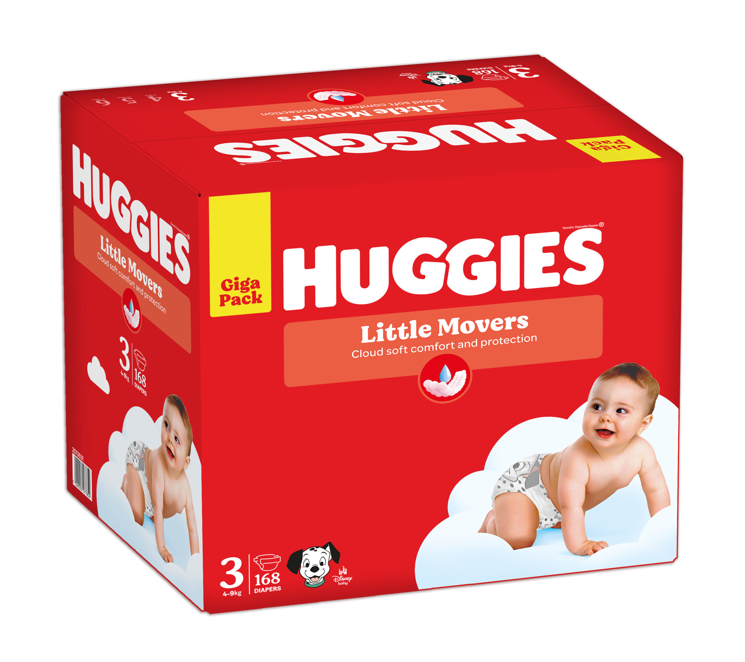 HUGGIES - Pannolini Little Movers Gigapack