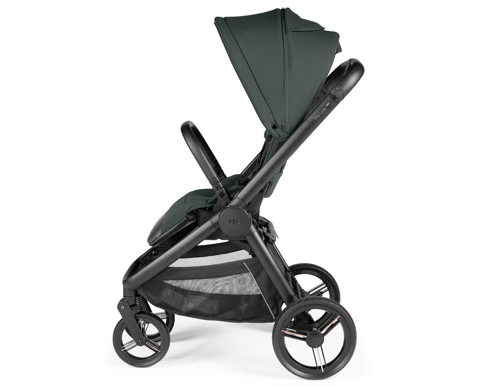 PEG PEREGO – Trio City Loop Pro Metal con Navicella Pop Up e Seggiolino Auto Lounge - immagine 4