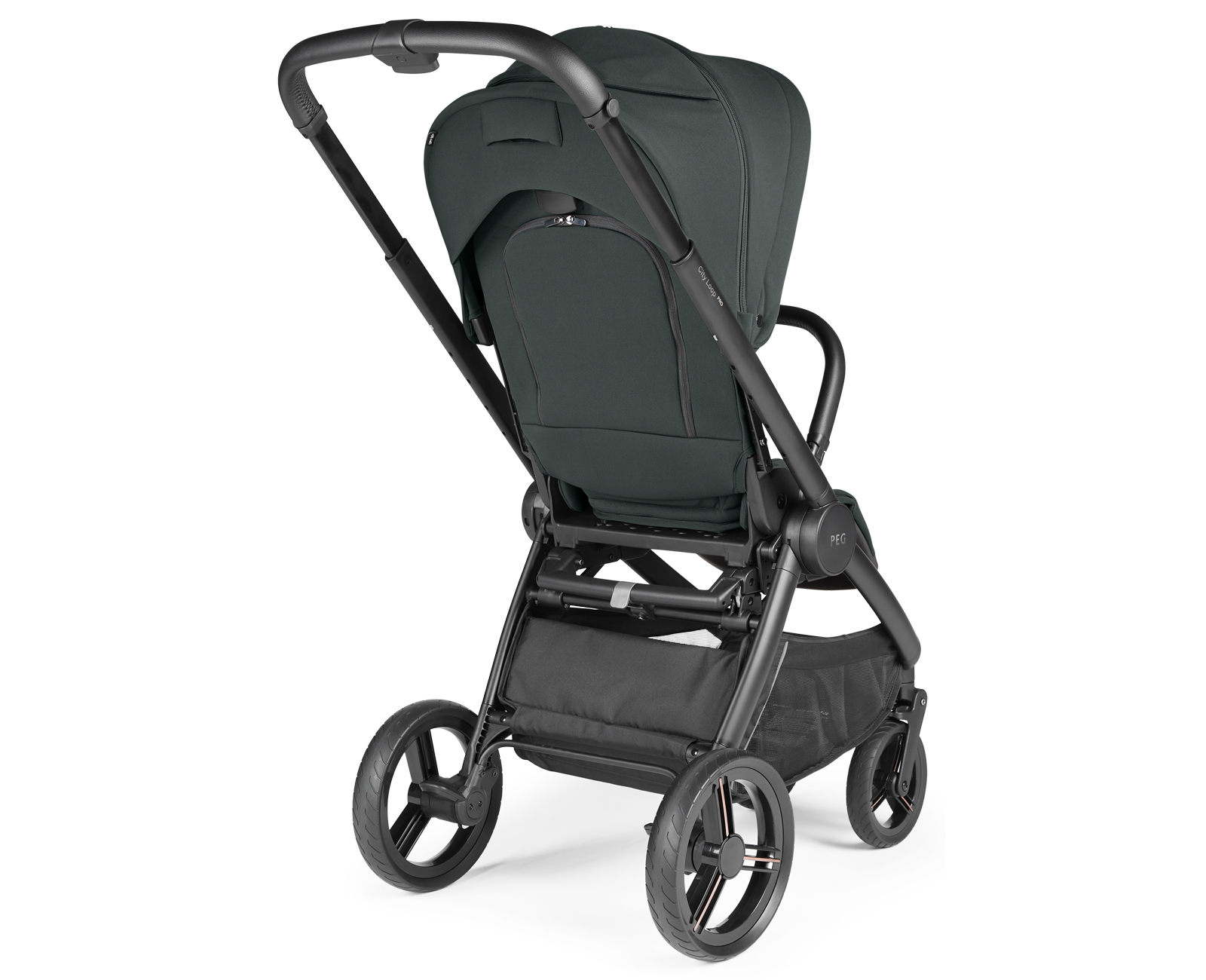PEG PEREGO – Trio City Loop Pro Metal con Navicella Pop Up e Seggiolino Auto Lounge - immagine 7