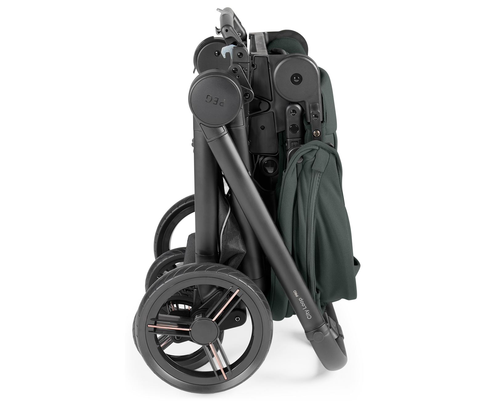 PEG PEREGO – Trio City Loop Pro Metal con Navicella Pop Up e Seggiolino Auto Lounge - immagine 8