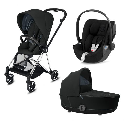 CYBEX PLATINUM – Trio Mios telaio – Telaio Chrome Brown – Ovetto Deep Black Plus