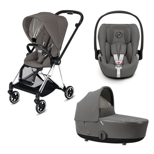 CYBEX PLATINUM – Trio Mios telaio – Telaio Chrome Brown – Ovetto Soho Grey