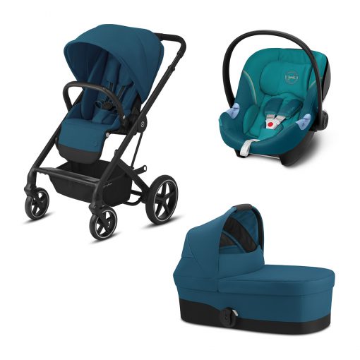 CYBEX GOLD – Trio Balios S Lux – Telaio Black – Ovetto River Blue
