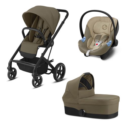 CYBEX GOLD – Trio Balios S Lux – Telaio Black – Ovetto Soho Grey