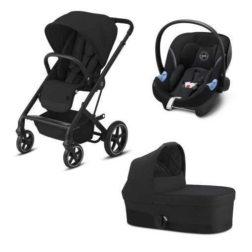 CYBEX GOLD – Trio Balios S Lux – Telaio Black – Ovetto Deep Black I-SIZE