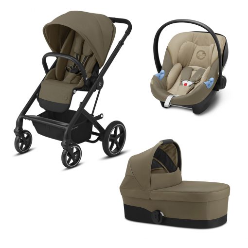 CYBEX GOLD – Trio Balios S Lux – Telaio Black – Ovetto Soho Grey I-SIZE