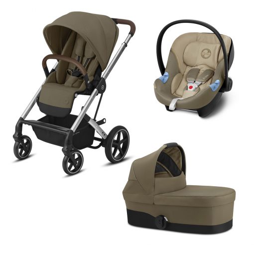 CYBEX GOLD – Trio Balios S Lux – Telaio Silver – Ovetto Soho Grey