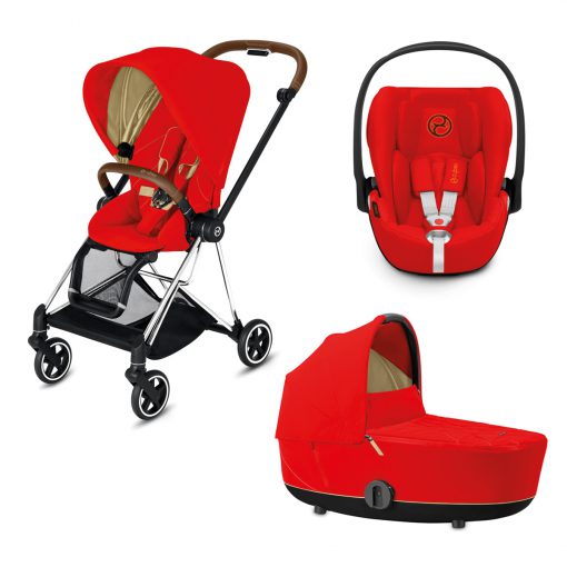 CYBEX PLATINUM – Trio Mios telaio – Telaio Chrome Black – Ovetto Autumn Gold