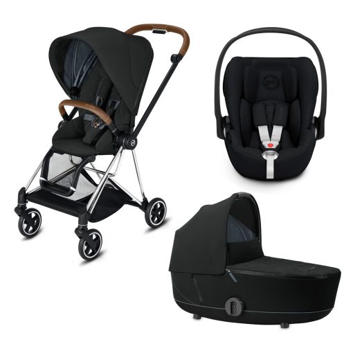 CYBEX PLATINUM – Trio Mios telaio – Telaio Chrome Black – Ovetto Deep Black