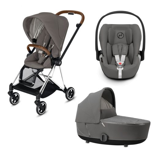 CYBEX PLATINUM – Trio Mios telaio – Telaio Chrome Black – Ovetto Soho Grey