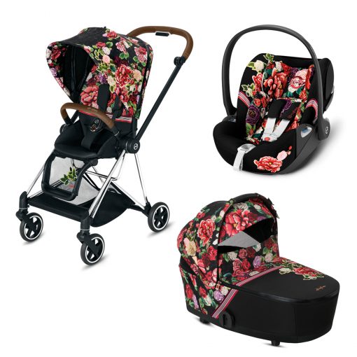 CYBEX PLATINUM – Trio Mios telaio – Telaio Chrome Black – Ovetto