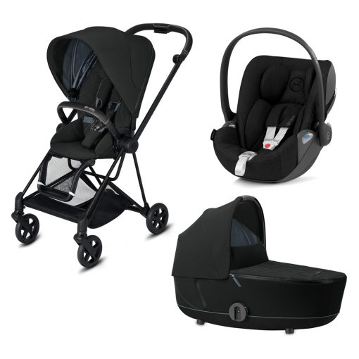 CYBEX PLATINUM – Trio Mios telaio – Telaio Matt Black – Ovetto Deep Black Plus