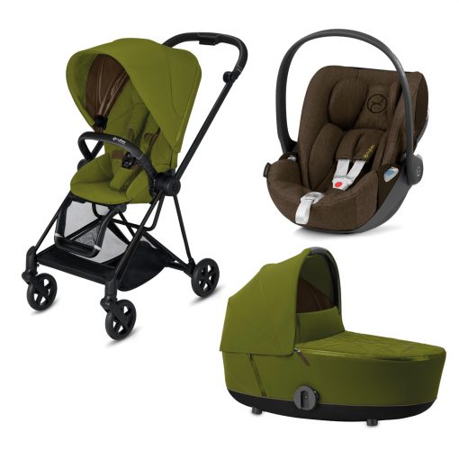 CYBEX PLATINUM – Trio Mios telaio – Telaio Matt Black – Ovetto Khaki Green Plus