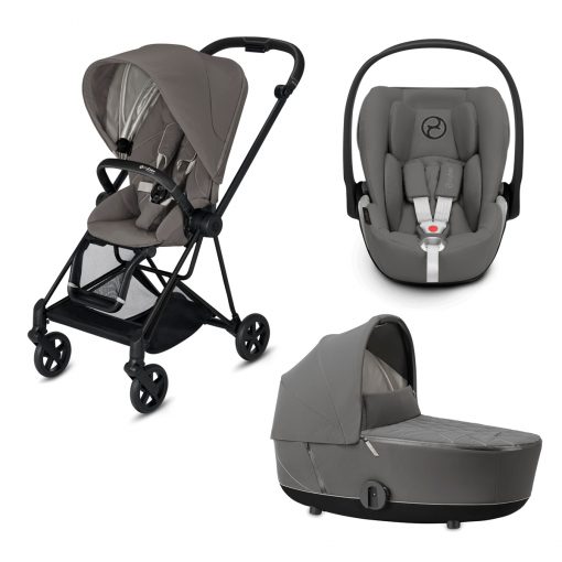 CYBEX PLATINUM – Trio Mios telaio – Telaio Matt Black – Ovetto Soho Grey