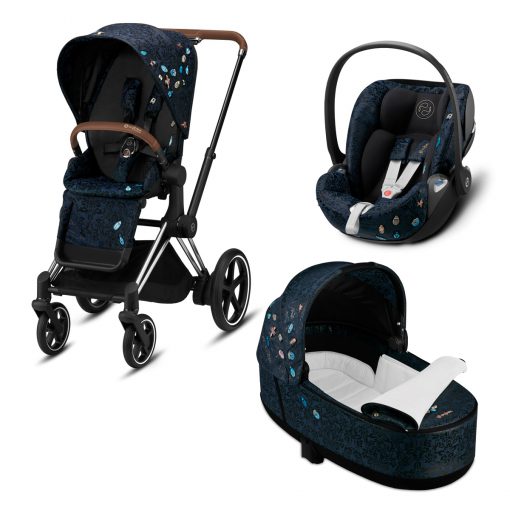 CYBEX PLATINUM – Trio ePRIAM – Telaio Chrome Brown – Ovetto