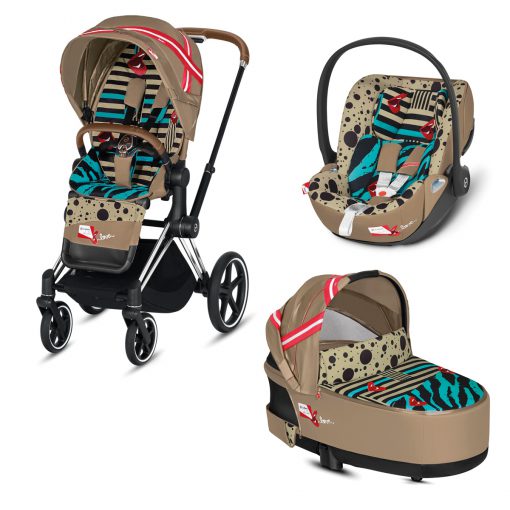 CYBEX PLATINUM – Trio ePRIAM – Telaio Chrome Brown – Ovetto
