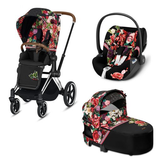 CYBEX PLATINUM – Trio ePRIAM – Telaio Chrome Brown – Ovetto