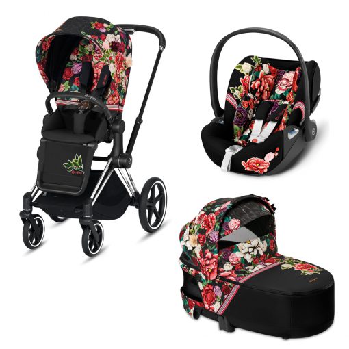 CYBEX PLATINUM – Trio ePRIAM – Telaio Chrome Black – Ovetto