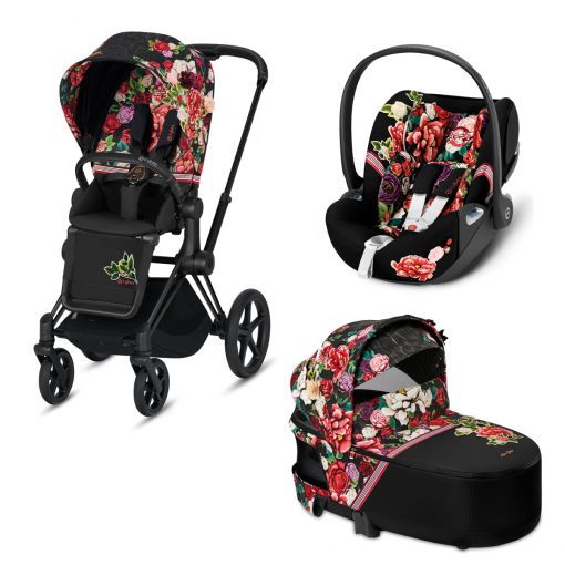 CYBEX PLATINUM – Trio ePRIAM – Telaio Matt Black – Ovetto