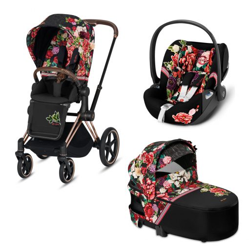CYBEX PLATINUM – Trio ePRIAM – Telaio Rosegold – Ovetto