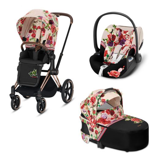 CYBEX PLATINUM – Trio ePRIAM – Telaio Rosegold – Ovetto