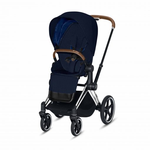 CYBEX PLATINUM – Passeggino ePriam – Telaio Chrome Brown – Ovetto