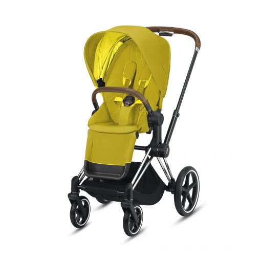 CYBEX PLATINUM – Passeggino ePriam – Telaio Chrome Brown – Ovetto