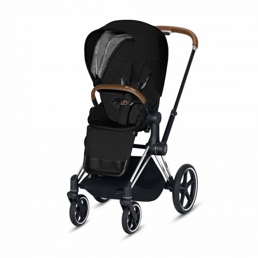 CYBEX PLATINUM – Passeggino ePriam – Telaio Chrome Brown – Ovetto
