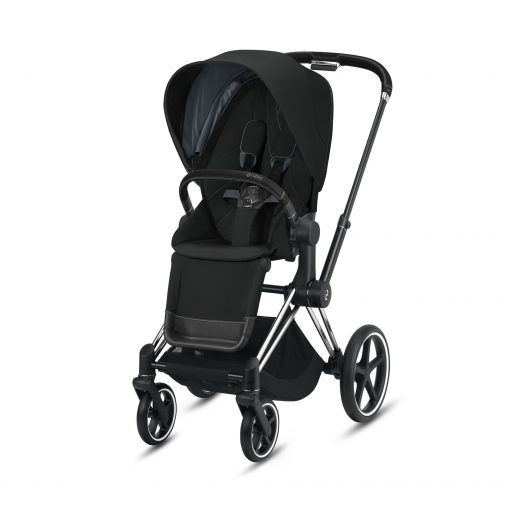 CYBEX PLATINUM – Passeggino ePriam – Telaio Chrome Black – Ovetto