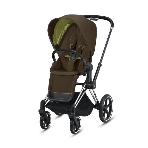 CYBEX PLATINUM – Passeggino ePriam – Telaio Chrome Black – Ovetto