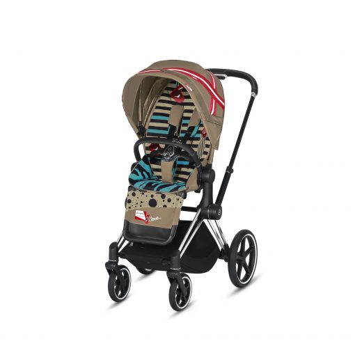 CYBEX PLATINUM – Passeggino ePriam – Telaio Chrome Black – Ovetto