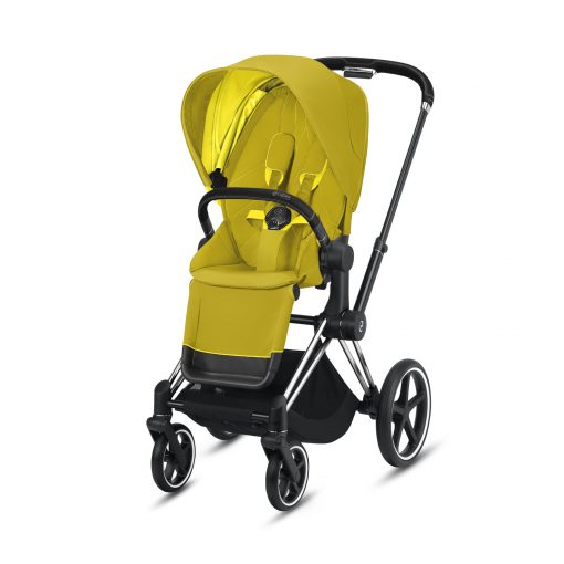 CYBEX PLATINUM – Passeggino ePriam – Telaio Chrome Black – Ovetto