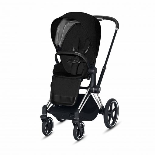 CYBEX PLATINUM – Passeggino ePriam – Telaio Chrome Black – Ovetto