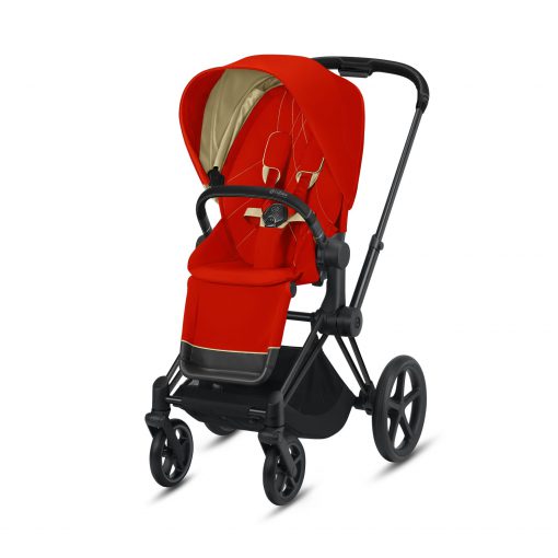 CYBEX PLATINUM – Passeggino ePriam – Telaio Matt Black – Ovetto