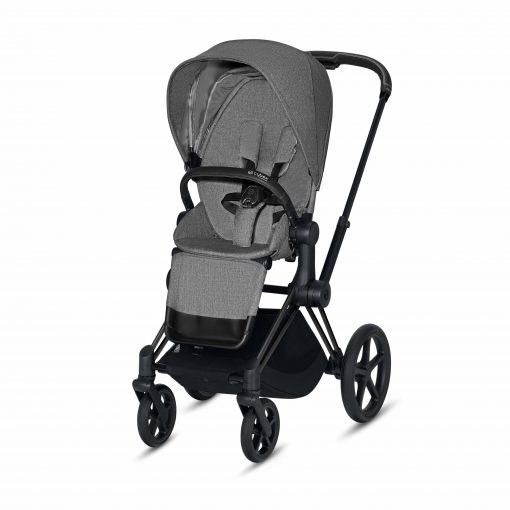 CYBEX PLATINUM – Passeggino ePriam – Telaio Matt Black – Ovetto