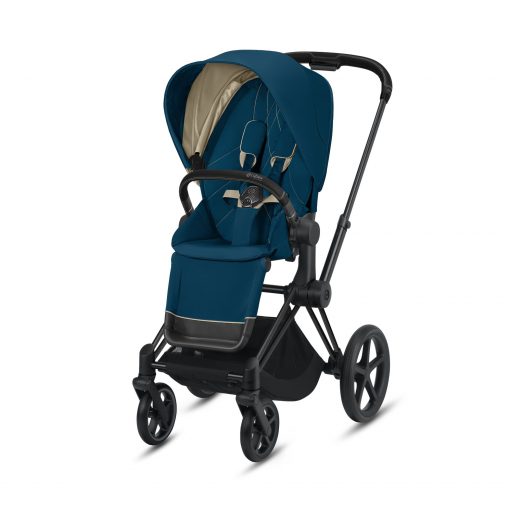 CYBEX PLATINUM – Passeggino ePriam – Telaio Matt Black – Ovetto