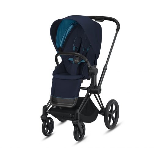 CYBEX PLATINUM – Passeggino ePriam – Telaio Matt Black – Ovetto