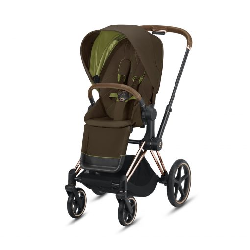CYBEX PLATINUM – Passeggino ePriam – Telaio Rosegold – Ovetto