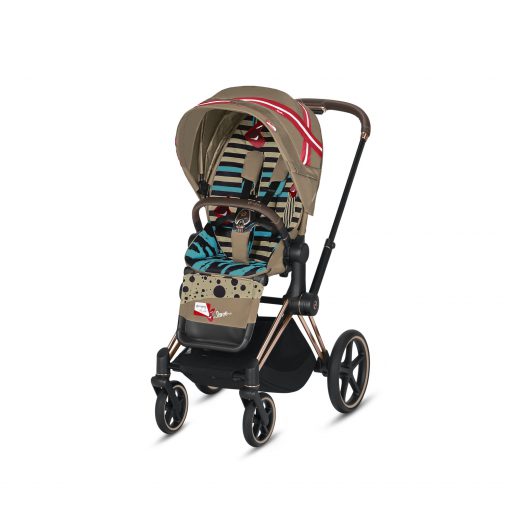 CYBEX PLATINUM – Passeggino ePriam – Telaio Rosegold – Ovetto