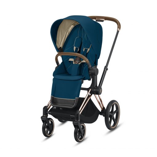CYBEX PLATINUM – Passeggino ePriam – Telaio Rosegold – Ovetto