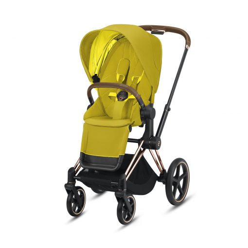 CYBEX PLATINUM – Passeggino ePriam – Telaio Rosegold – Ovetto