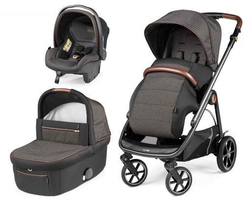 PEG PEREGO – Trio Veloce con seggiolino auto Primo Viaggio SL – Telaio – Ovetto Fiat 500