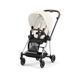 CYBEX PLATINUM - Passeggino Mios Off White con Telaio Chrome Brown