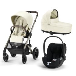 CYBEX GOLD - Trio Balios Seashell Beige Con Seggiolino Auto Cloud T